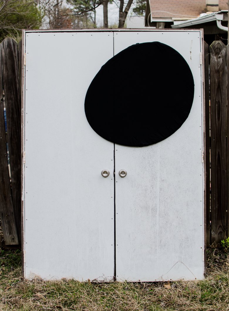 Door with a Black Hole